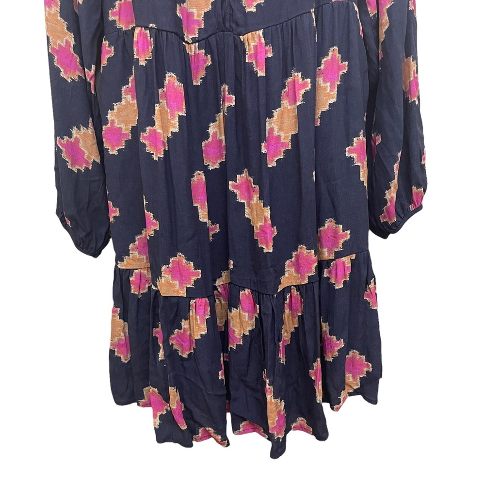 Anthropologie Navy Blue Sammi Tunic Medium Casual Dress - Picture 4 of 11